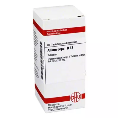 ALLIUM CEPA D 12 tabletta, 80 db