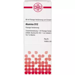 ALUMINA D 12 Hígítás, 50 ml