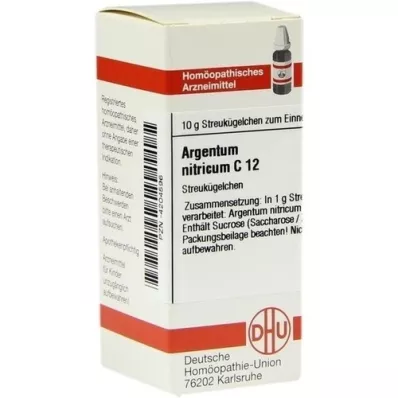 ARGENTUM NITRICUM C 12 gömböcskék, 10 g