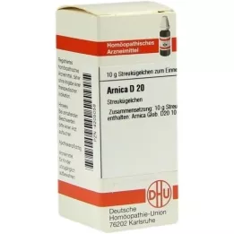 ARNICA D 20 gömböcskék, 10 g