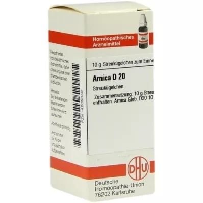 ARNICA D 20 gömböcskék, 10 g