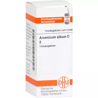 ARSENICUM ALBUM C 5 gömböcskék, 10 g ARSENICUM ALBUM C 5 gömböcskék, 10 g