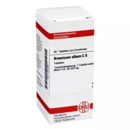ARSENICUM ALBUM C 6 tabletta, 80 db