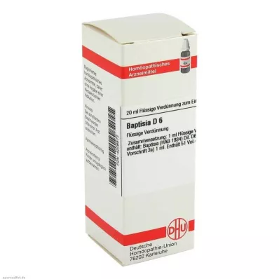 BAPTISIA D 6 Hígítás, 20 ml