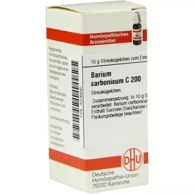 BARIUM CARBONICUM C 200 golyócskák, 10 g