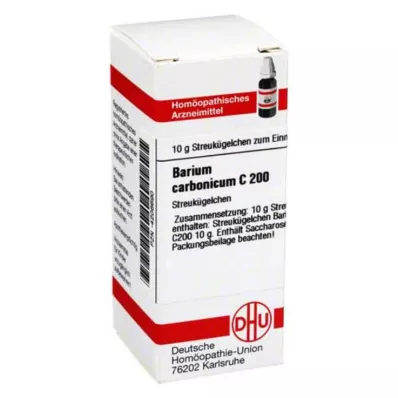 DHU Barium carbonicum C 200 gömböcskék, 10 g