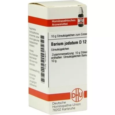 BARIUM JODATUM D 12 gömböcske, 10 g