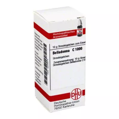 DHU Belladonna C 1000 gömböcske, 10 g DHU Belladonna C 1000 gömböcske, 10 g