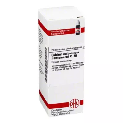 CALCIUM CARBONICUM Hahnemanni C 30 hígítás, 20 ml