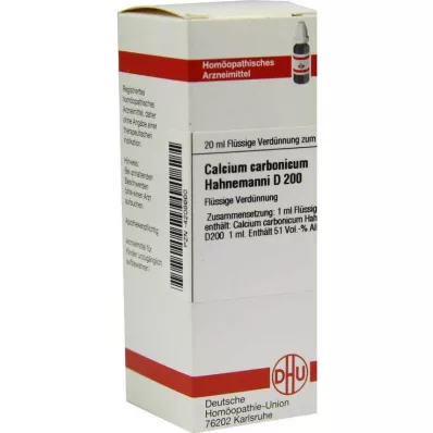 DHU Calcium carbonicum D 200 dil, 20 ml DHU Calcium carbonicum D 200 dil, 20 ml