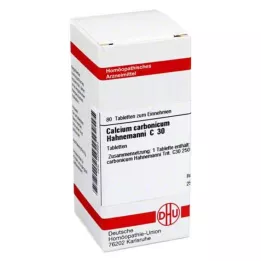 CALCIUM CARBONICUM Hahnemanni C 30 tabletta, 80 db