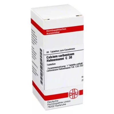 DHU Calcium carbonicum C 30 tabletta, 80 db DHU Calcium carbonicum C 30 tabletta, 80 db