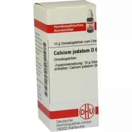 CALCIUM JODATUM D 6 gömböcske, 10 g