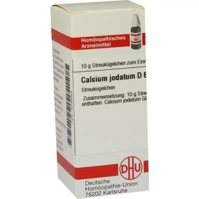 CALCIUM JODATUM D 6 gömböcske, 10 g