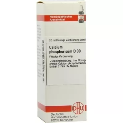 CALCIUM PHOSPHORICUM D 30 hígítás, 20 ml