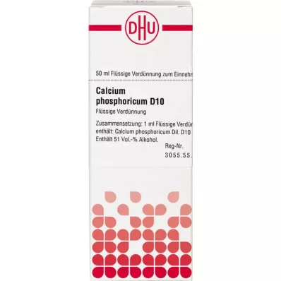 CALCIUM PHOSPHORICUM D 10 hígítás, 50 ml
