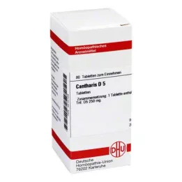 CANTHARIS D 5 tabletta, 80 db