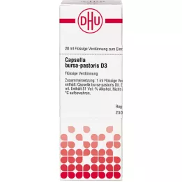 CAPSELLA BURSA pastoris D 3 hígítás, 20 ml