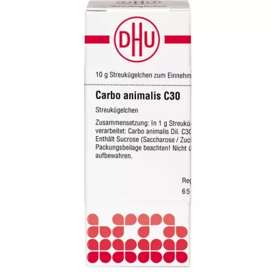 CARBO ANIMALIS C 30 gömböcskék, 10 g