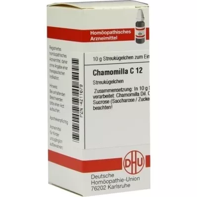 CHAMOMILLA C 12 gömböcskék, 10 g