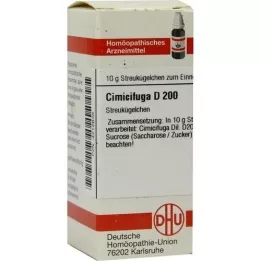 CIMICIFUGA D 200 golyócskák, 10 g