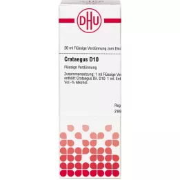 CRATAEGUS D 10 Hígítás, 20 ml