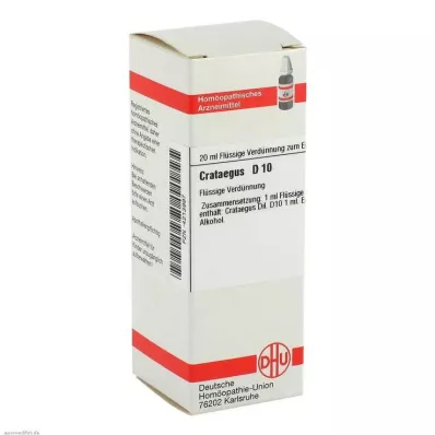 CRATAEGUS D 10 Hígítás, 20 ml CRATAEGUS D 10 Hígítás, 20 ml