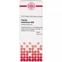 CUPRUM METALLICUM D 20 hígítás, 50 ml