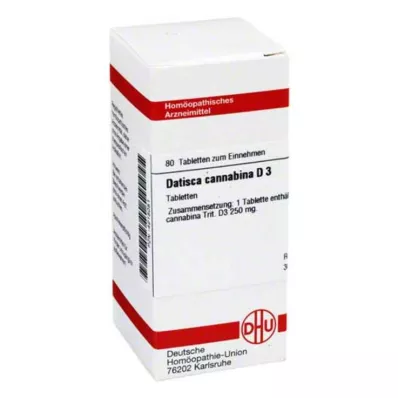 DATISCA cannabina D 3 tabletta, 80 db