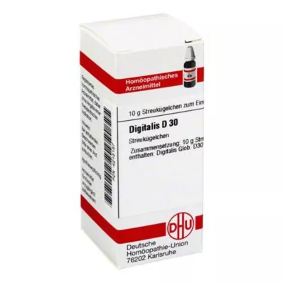 DIGITALIS D 30 gömböcskék, 10 g