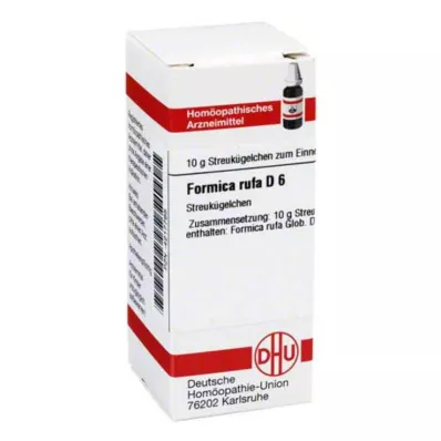 DHU Formica rufa D 6 golyócskák, 10 g DHU Formica rufa D 6 golyócskák, 10 g