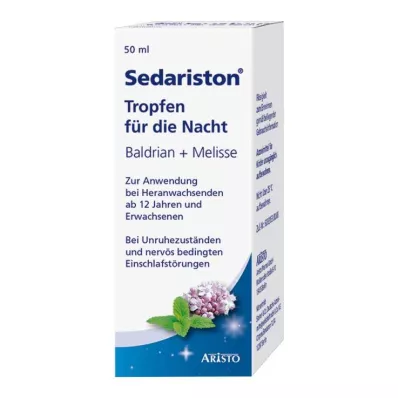 Sedariston cseppek éjszakára, 50 ml Sedariston cseppek éjszakára, 50 ml