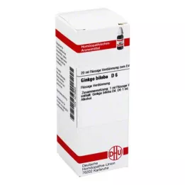 GINKGO BILOBA D 6 Hígítás, 20 ml