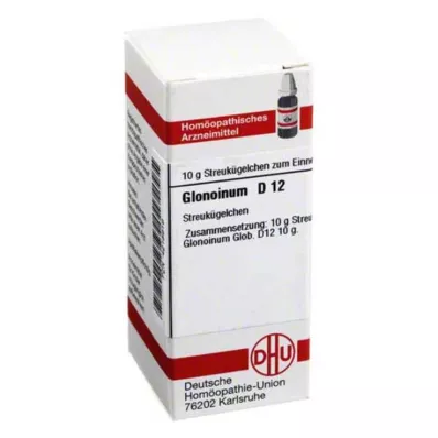 DHU Glonoinum D 12 golyócskák, 10 g