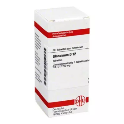 GLONOINUM D 12 tabletta, 80 db