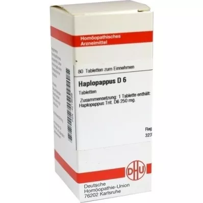 HAPLOPAPPUS D 6 tabletta, 80 db