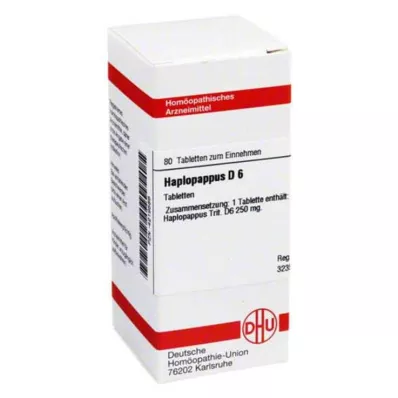 HAPLOPAPPUS D 6 tabletta, 80 db