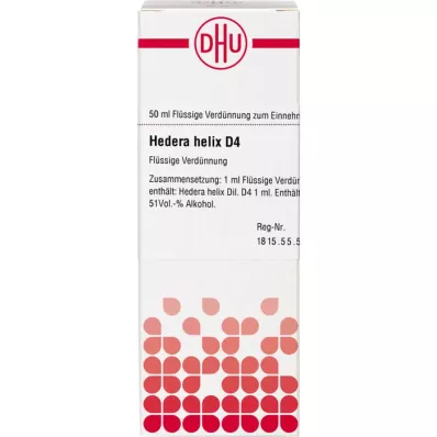 HEDERA HELIX D 4 hígítás, 50 ml