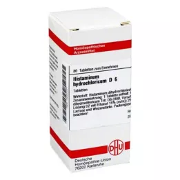 HISTAMINUM hydrochloricum D 6 tabletta, 80 db