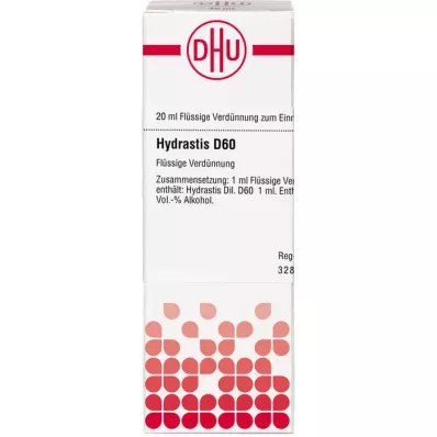 HYDRASTIS D 60 Hígítás, 20 ml