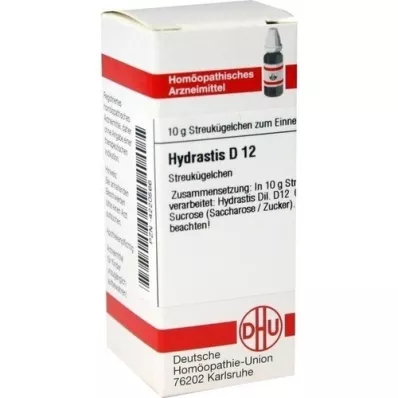 HYDRASTIS D 12 gömböcske, 10 g