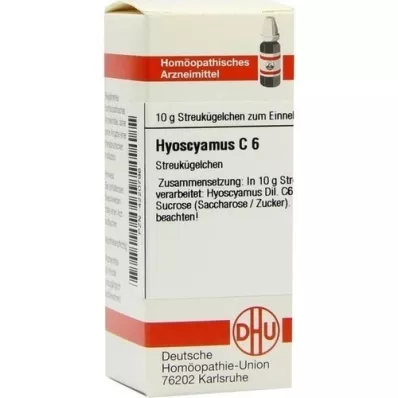 HYOSCYAMUS C 6 golyócskák, 10 g