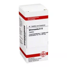 IPECACUANHA D 12 tabletta, 80 db