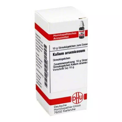 DHU Potassium arsenicosum C 30 gömböcskék, 10 g