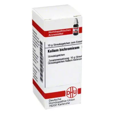 KALIUM BICHROMICUM C 6 golyócskák, 10 g KALIUM BICHROMICUM C 6 golyócskák, 10 g