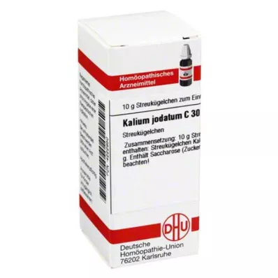 KALIUM JODATUM C 30 gömböcskék, 10 g