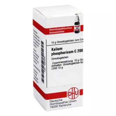 KALIUM PHOSPHORICUM C 200 golyócskák, 10 g