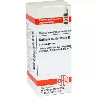 KALIUM SULFURICUM D 12 gömböcske, 10 g