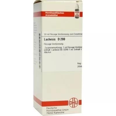 LACHESIS D 200 hígítás, 50 ml