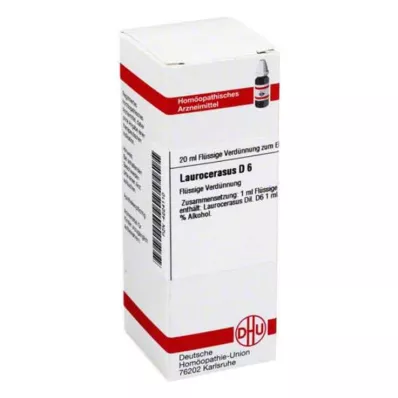 LAUROCERASUS D 6 Hígítás, 20 ml